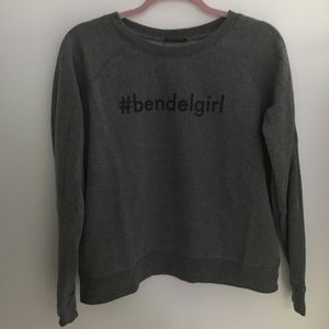 Henri Bendel Long Sleeved Crewneck Sweatshirt